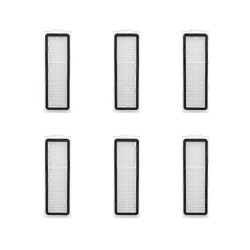 6PCS Filter Replacement for Xiaomi 5 PRO/OV21CN Robot Vacuum 