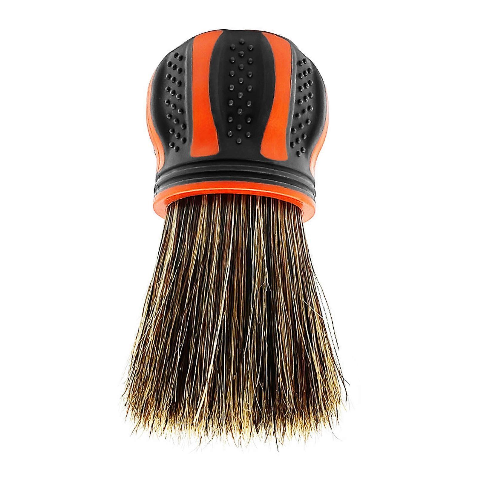 Compact Dense Bristle Brush Double Purpose Wet Dry Car Brush for Thorough Dusting In Tight Spaces & Delicate Car Interiors Multicolor