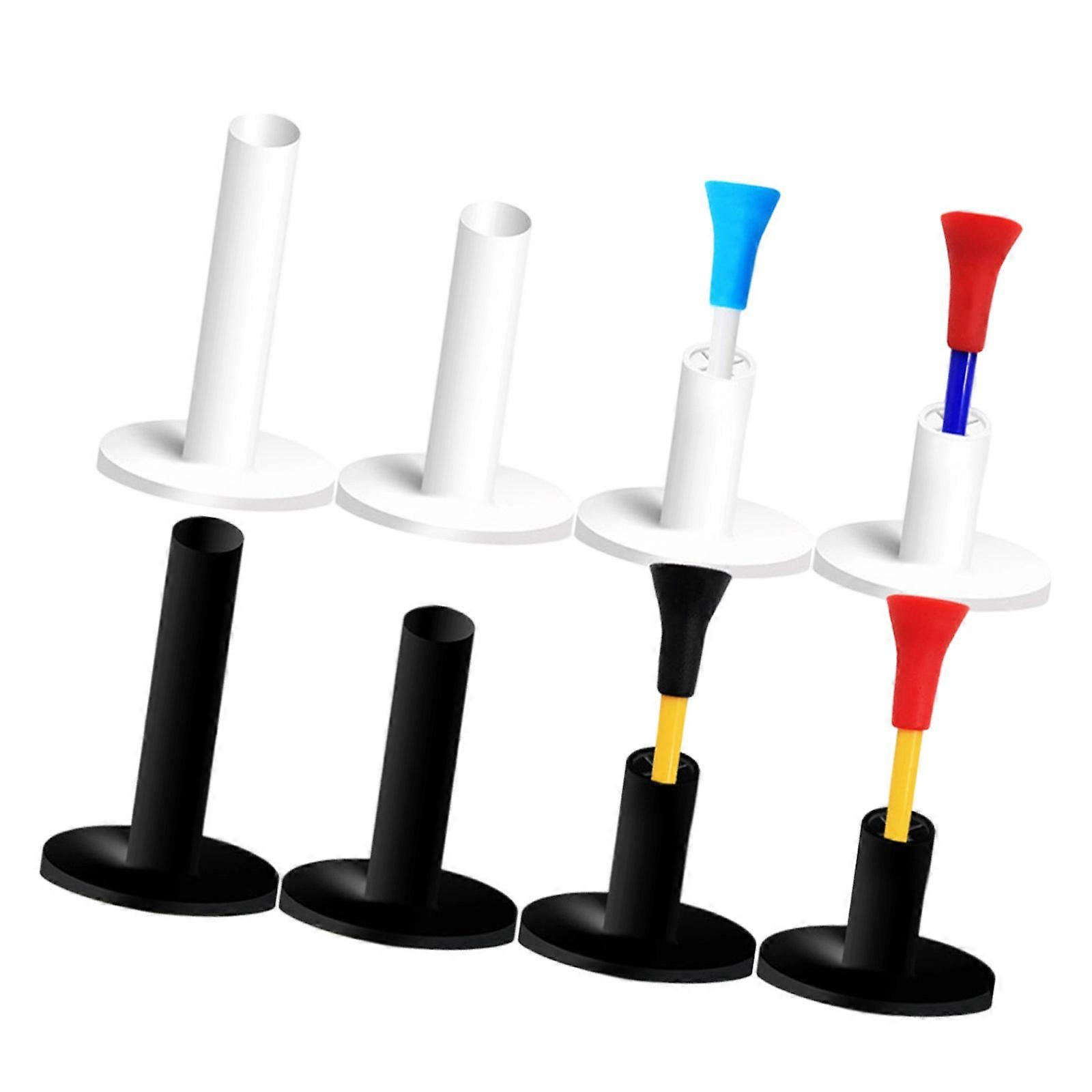Flexible Plastic Golfs Practice Equipment Plastic Golfs Tees Step Down Accecory for Improved Game Experiences Multicolor
