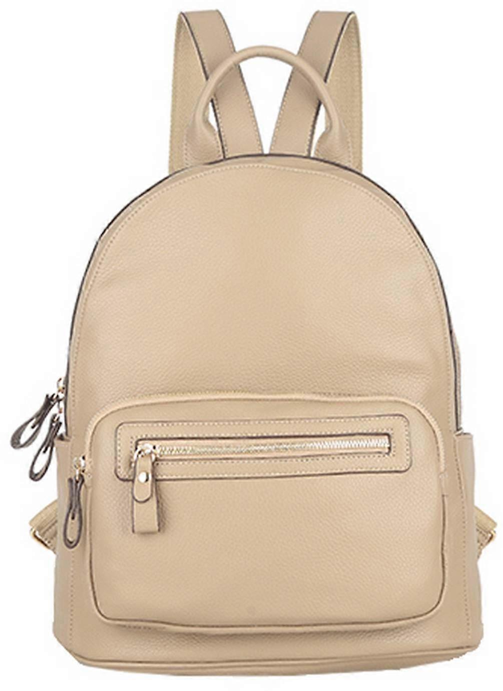 Long and Son Rounded Backpack - Khaki Beige
