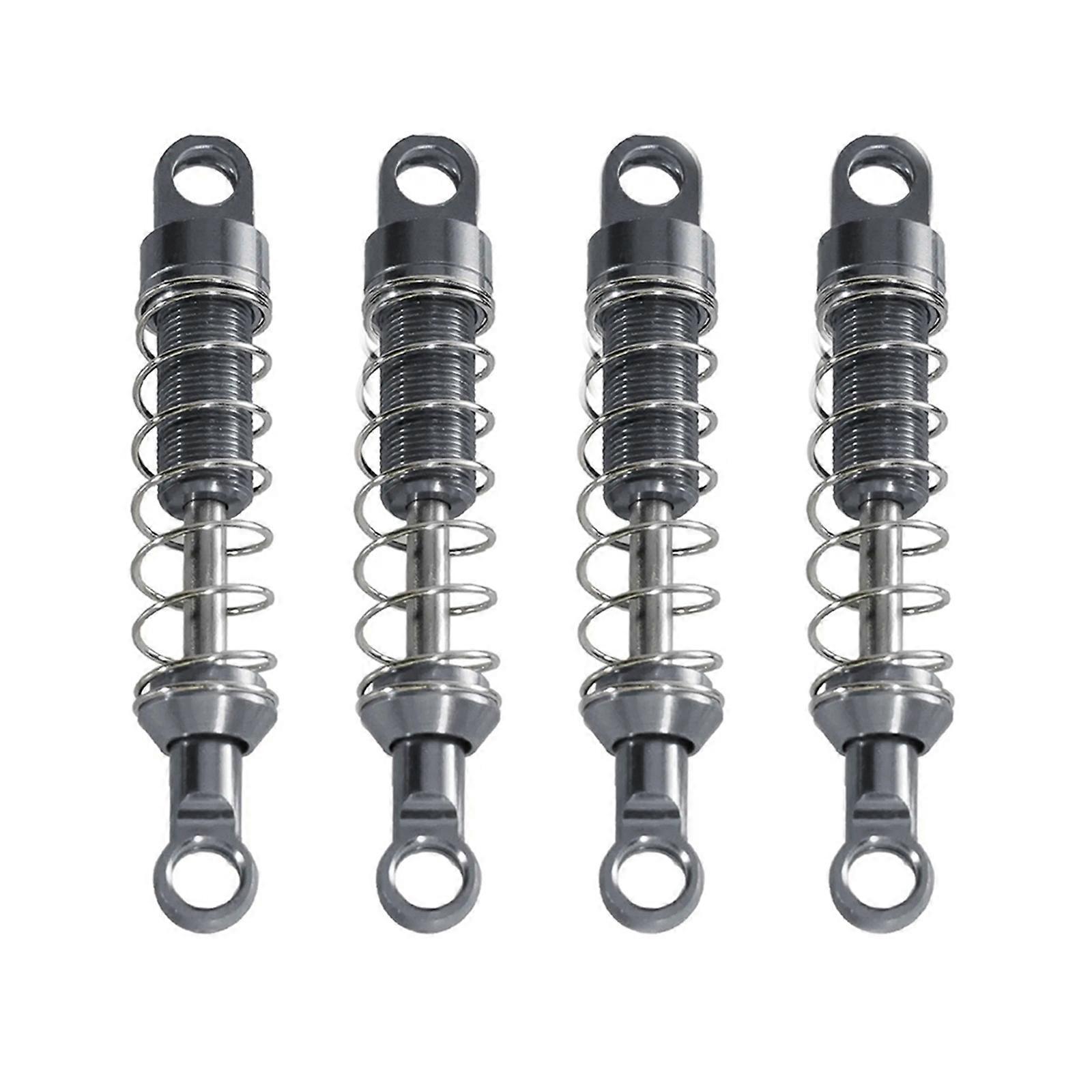 Precise Shock Absorbers Modified Kits For 1/12 Remote Control Model Rusty Resistant Metal Construction Easy Installation  grey