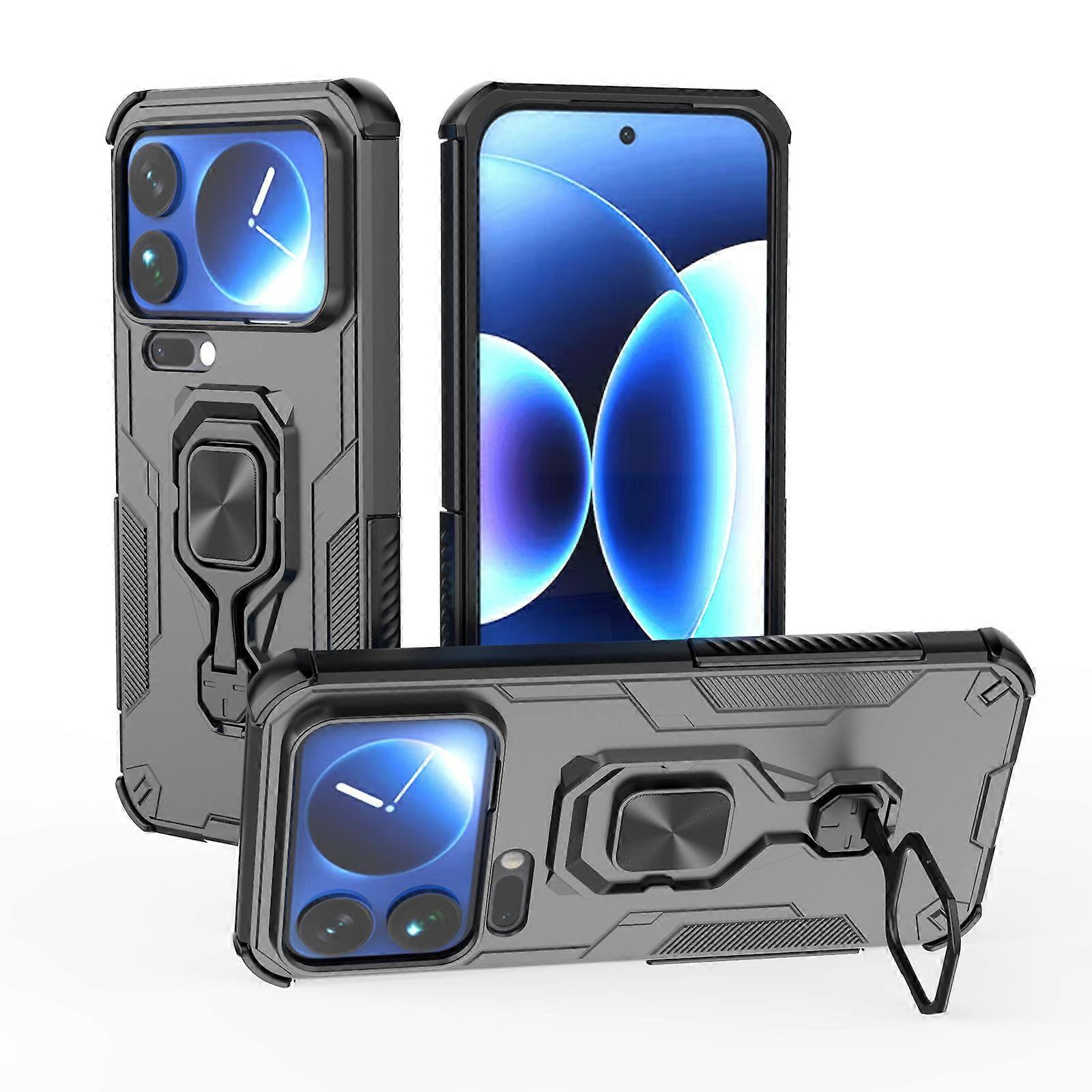Metal Kickstand TPU Hybrid PC Phone Case