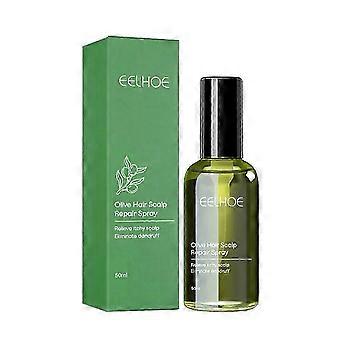 Eelhoe Olive Scalp Repair Essence Allevia il rossore e il prurito del cuoio capelluto Acne Repair Follicle Hair Anti-Itching Dense Hair Essence