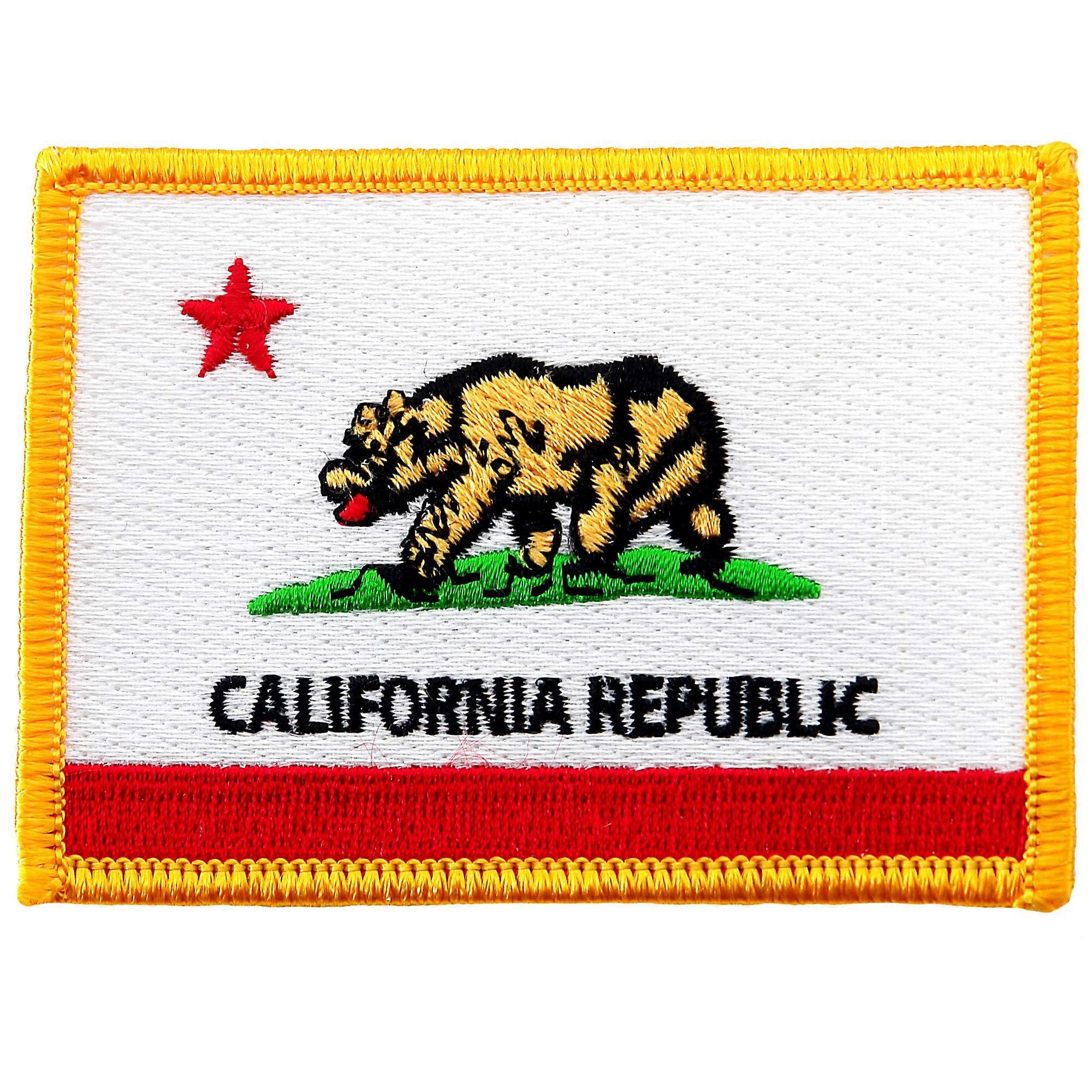 State Flag Embroidered IronOn Patch for Jackets, Backpacks, Hats, DIY Crafts