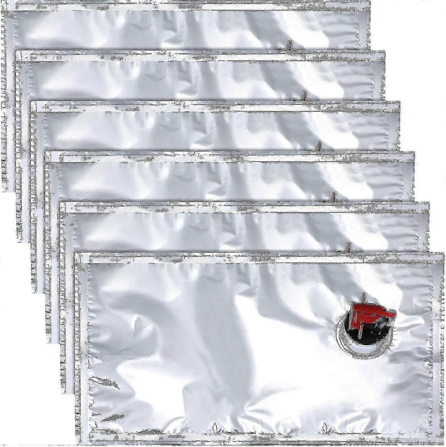 6pcs Reusable Wine Bladder Bags with Spout for Storage
