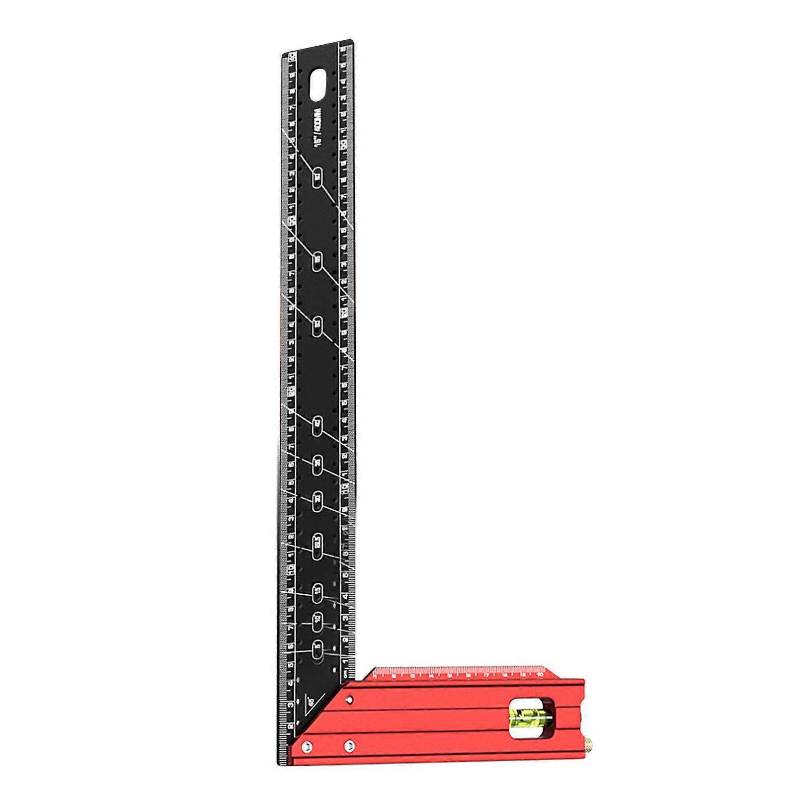 Multipurpose Angles Square Combination Square Universal Combination Square Simple for Alternative Pencil Use in Marking Multicolor