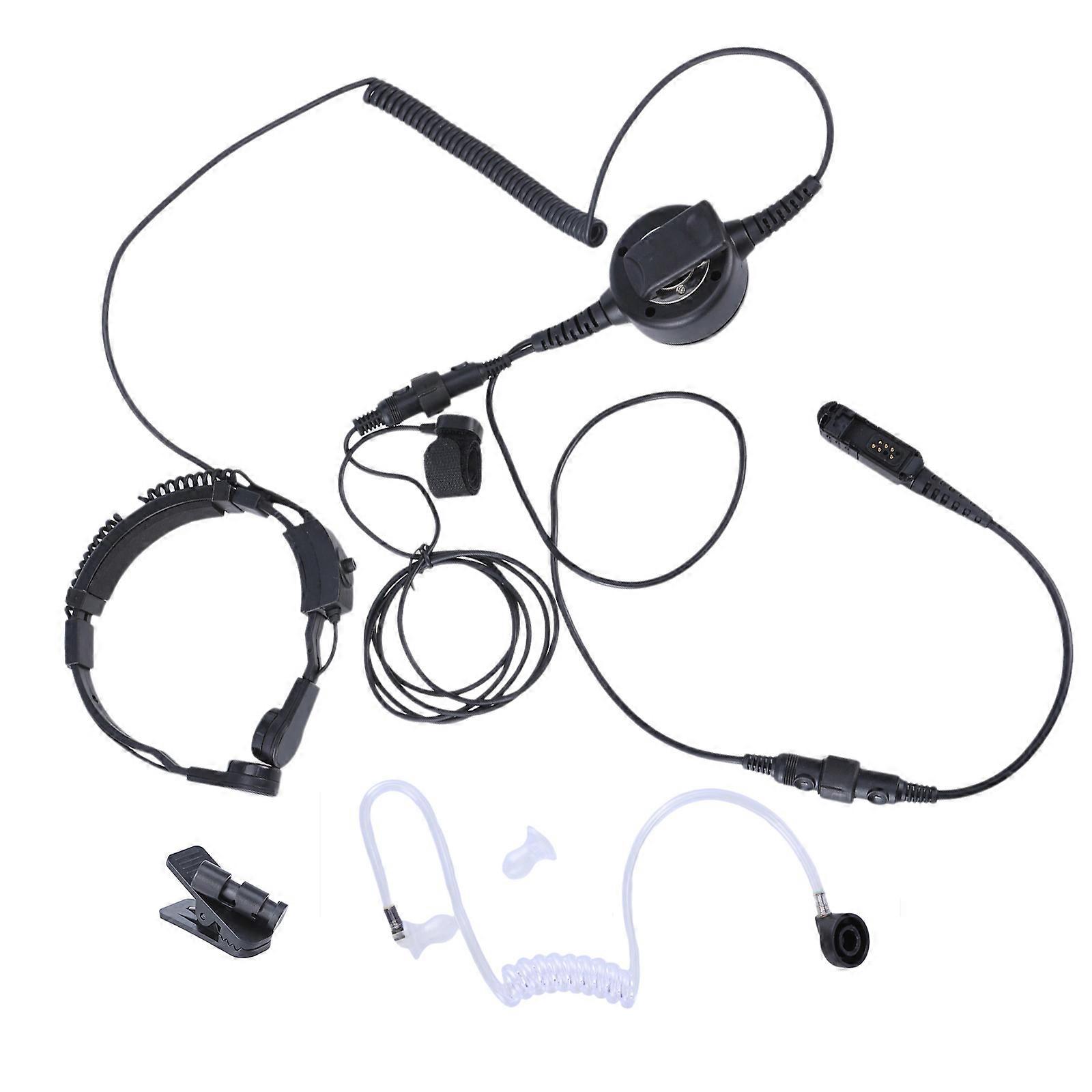 Earpiece Earphone Adjustable Microphone For Security For P6600 MTP3150 Two Way Radios Long Service Time 215cm Multicolor