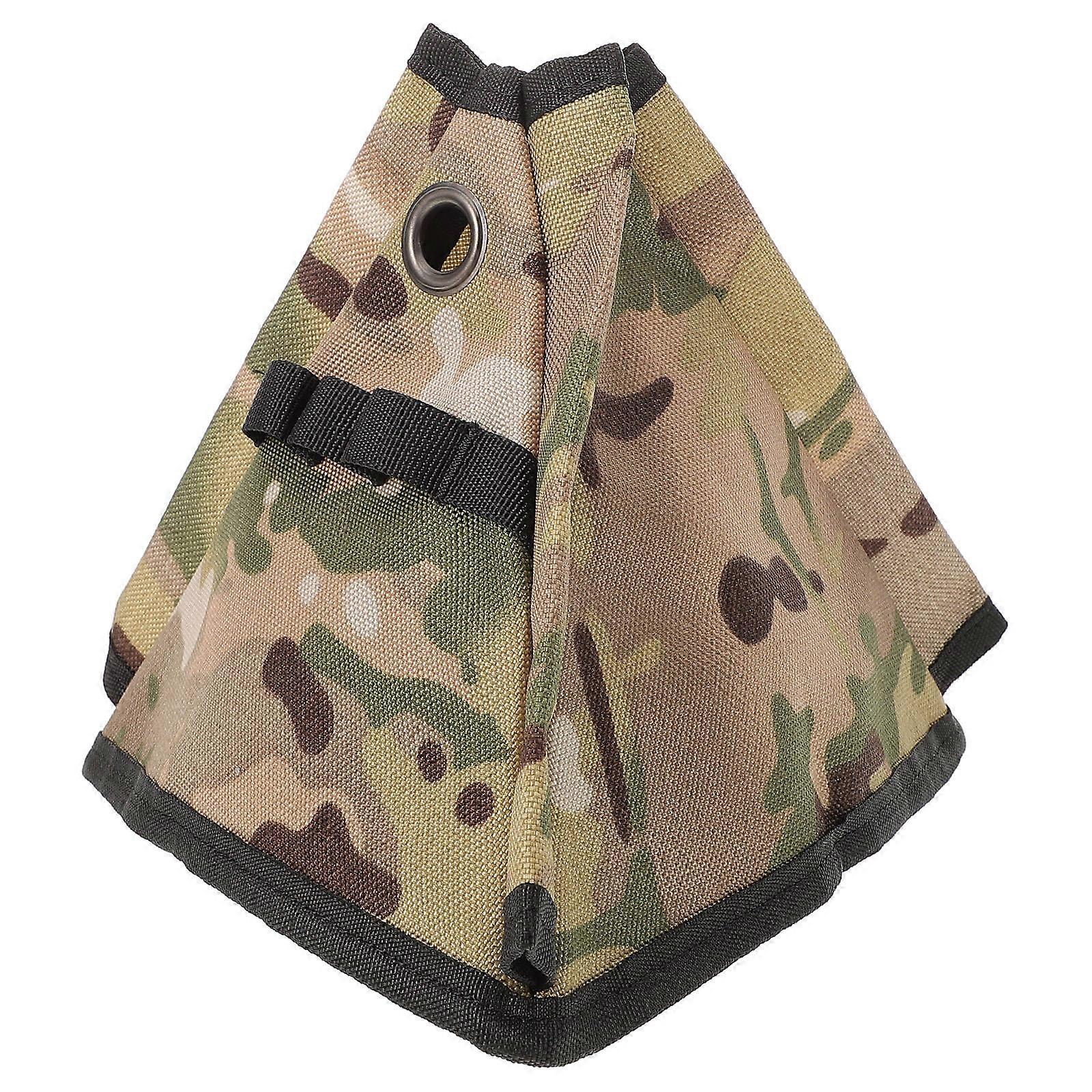 Camping Toilet Paper Holder for Storage Use Made from Canvas Material