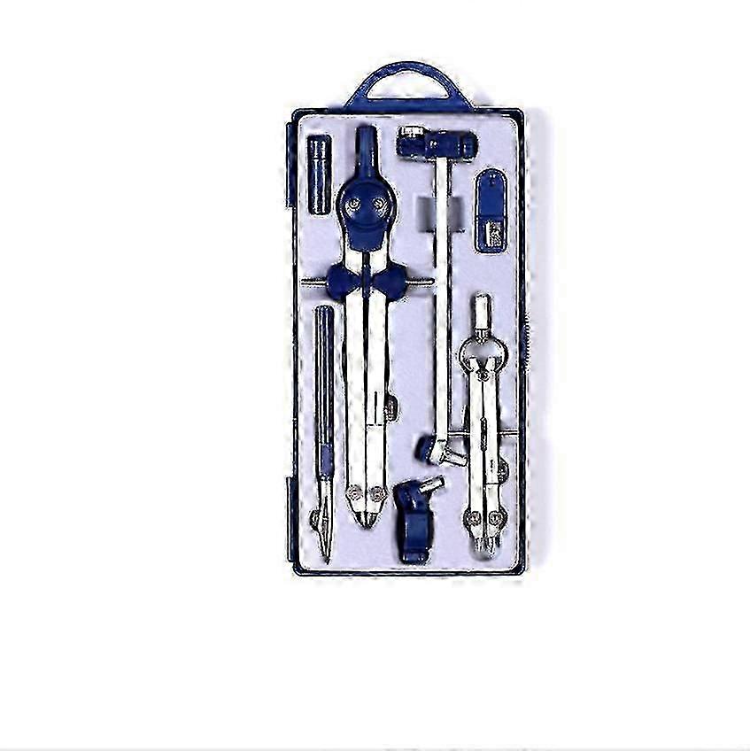 School, Measuring Compass, Geometric Compass, Math Geometry Kit, Metal Compass, For Geometry Maths Geometry Kit (Blue)One Set