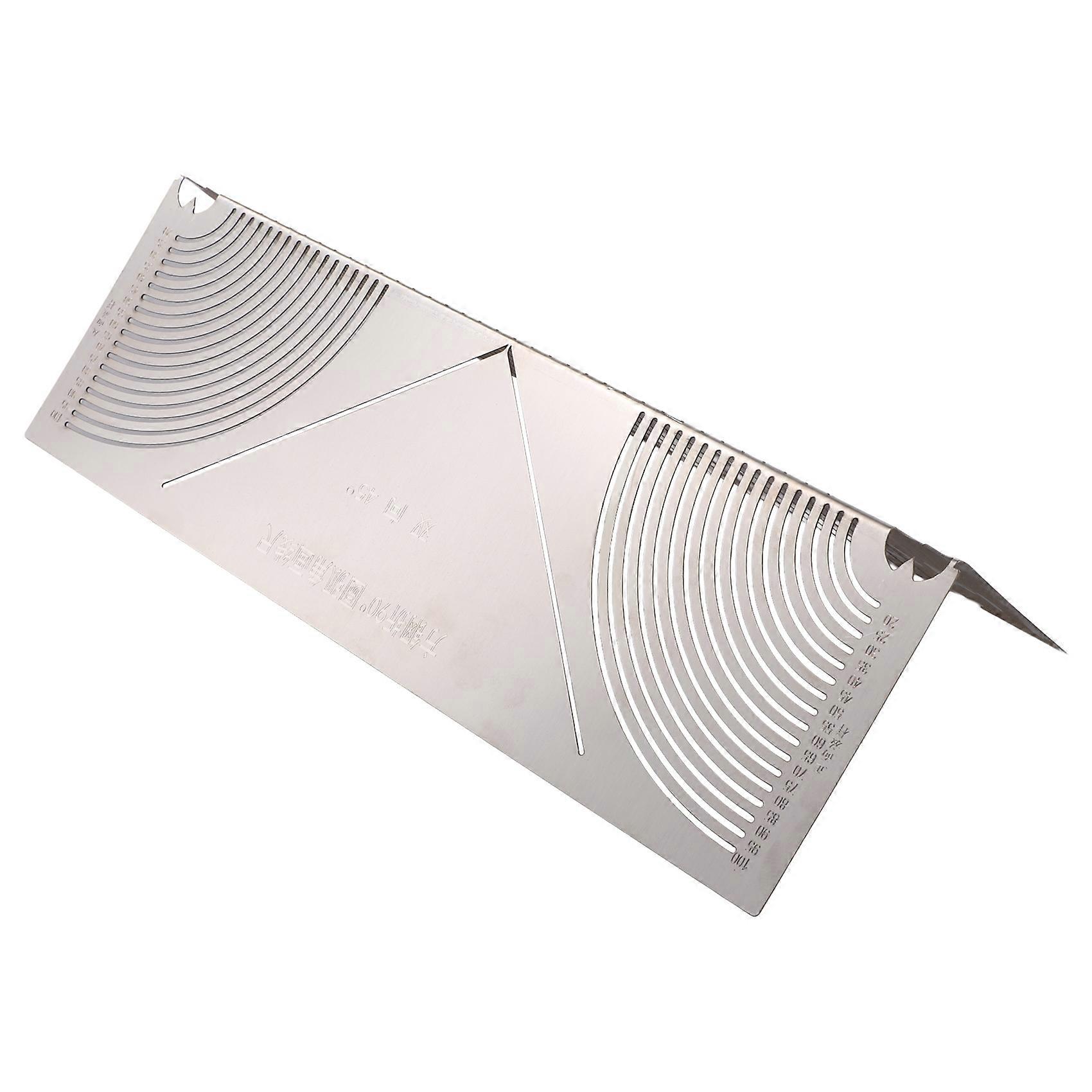 Precise-Flex Angle Arc Marking Tool for 20-100MM Square-Pipe Metal Pipe Saddle Cutting Guide Pipefi