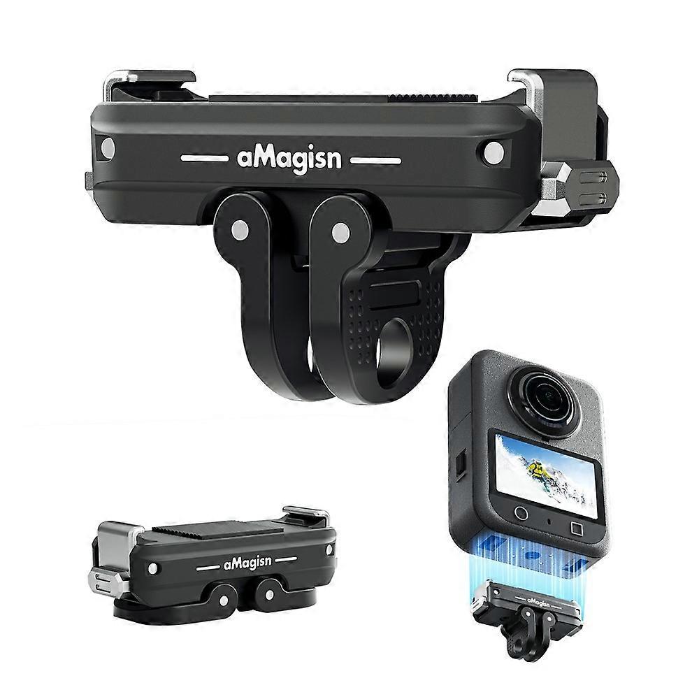 AMAGISN Nano TN11 Aluminum Alloy Bidirectional Quick Release Mount Compatible For DJI Osmo Nano / Osmo 360 / Action 5 Pro / 4 / 3