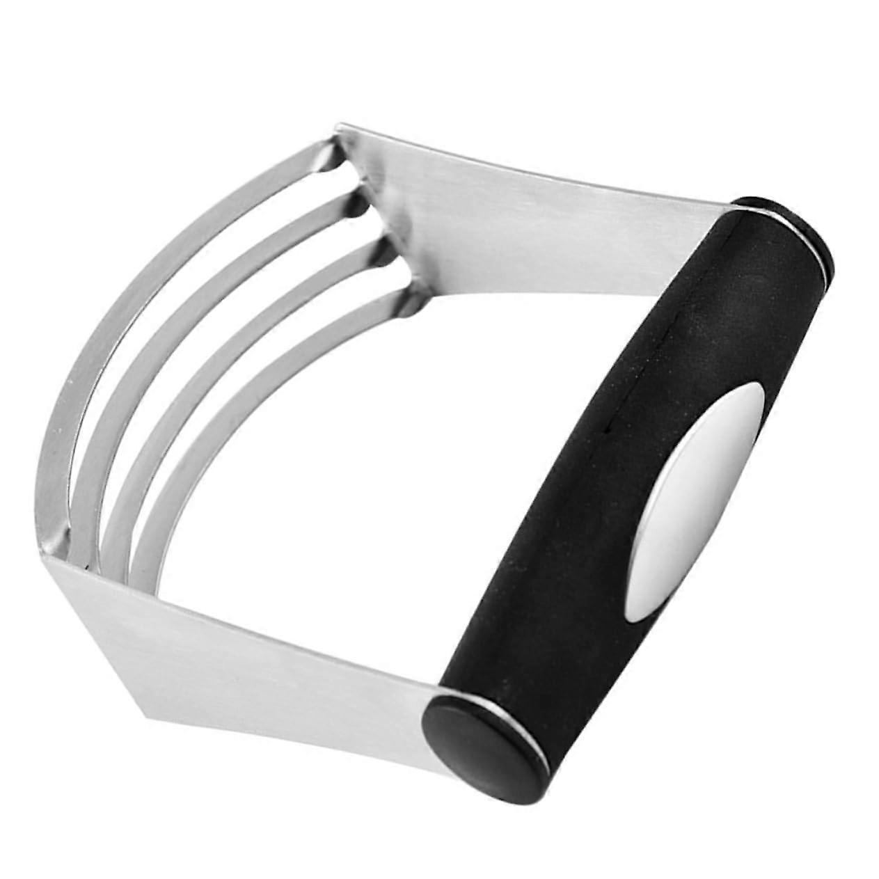 Stainless Steel Pastry Blender Dough Mixer with Ergonomic Grip for Baking and Cutting Butter