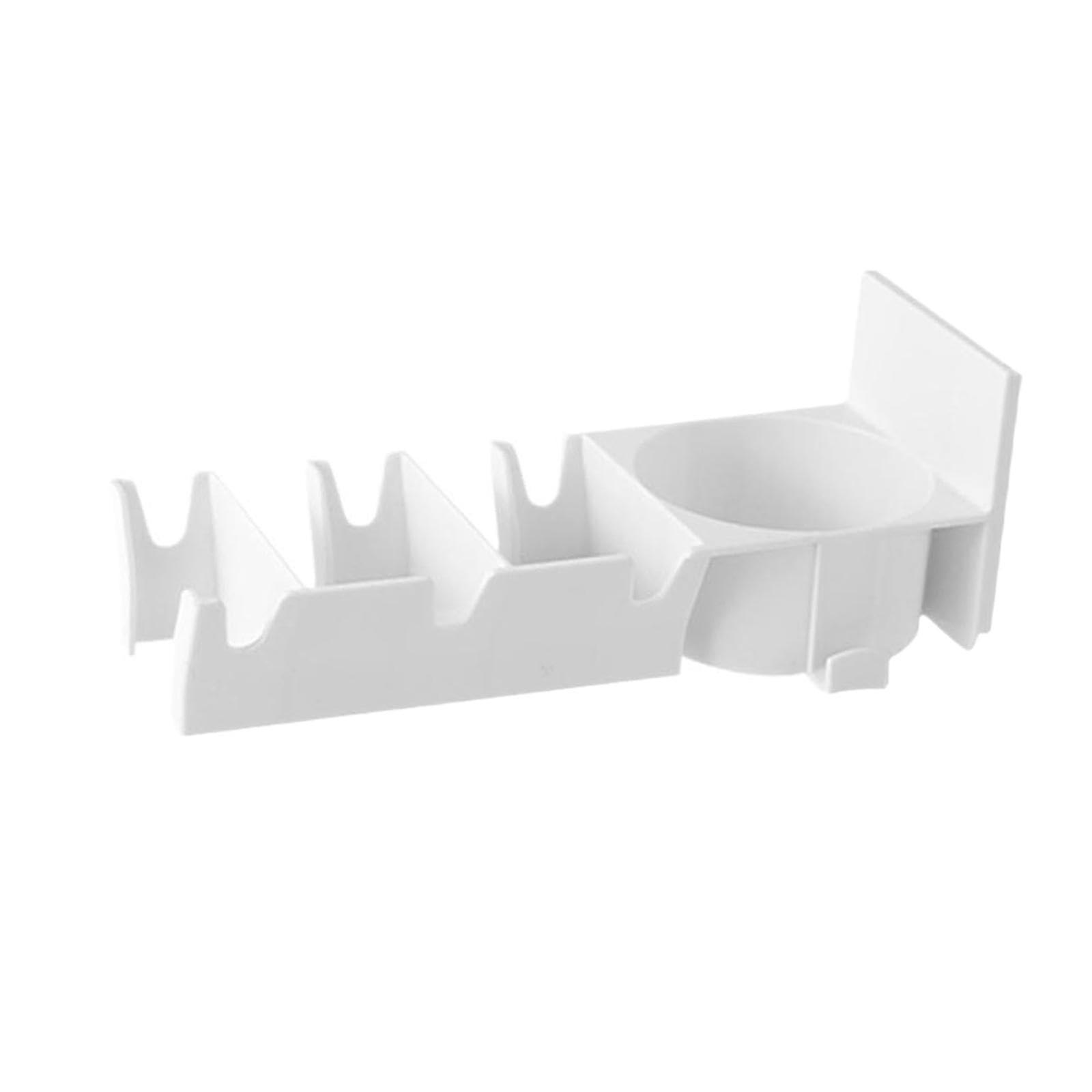 Table Tennis Racket Holder Wall Mount Organizer Fits Standard Rackets SpaceSaving Design For Apartment Home Garage