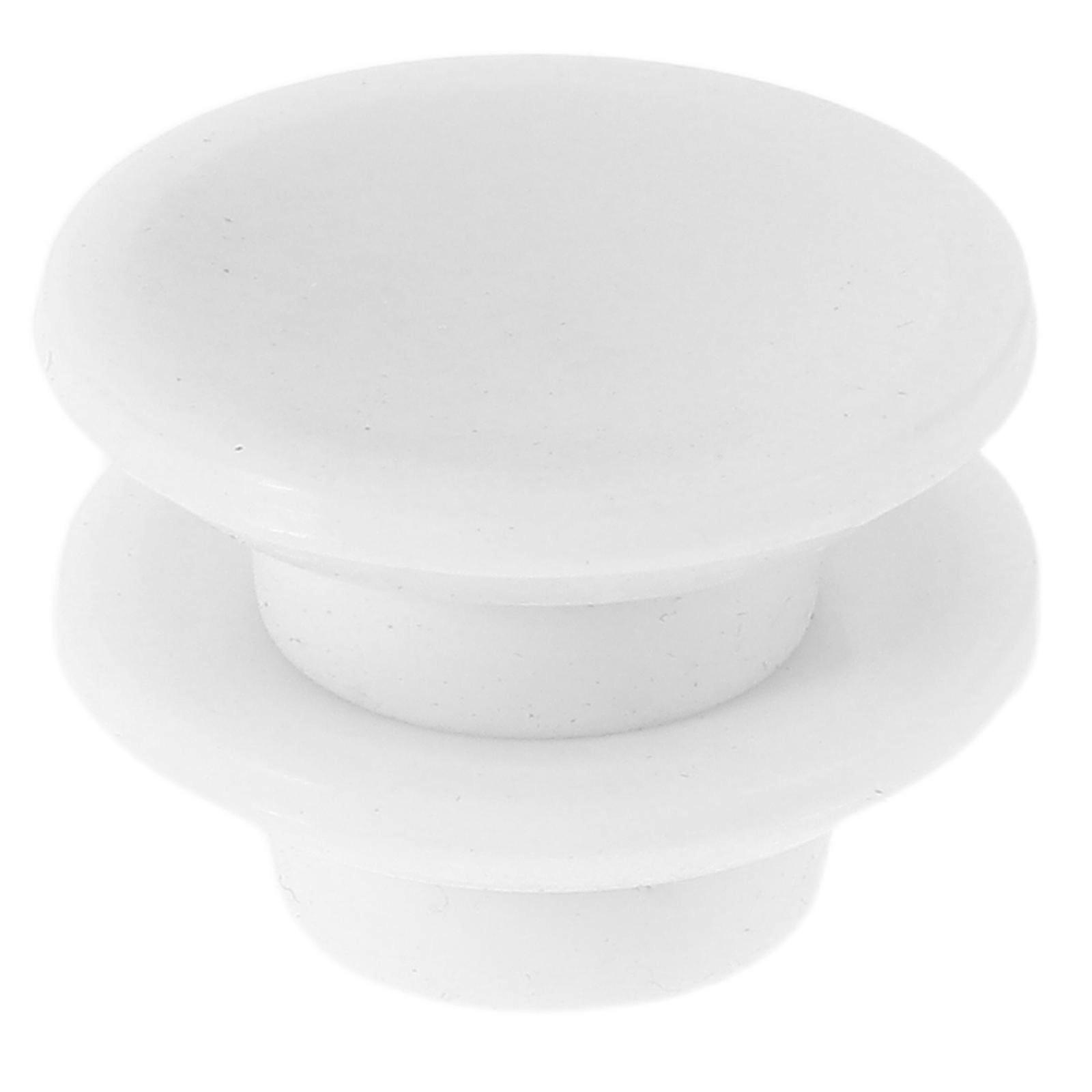 Rubber Freezer Drain Plug 2Pcs Round Hole Stopper for Leak Prevention