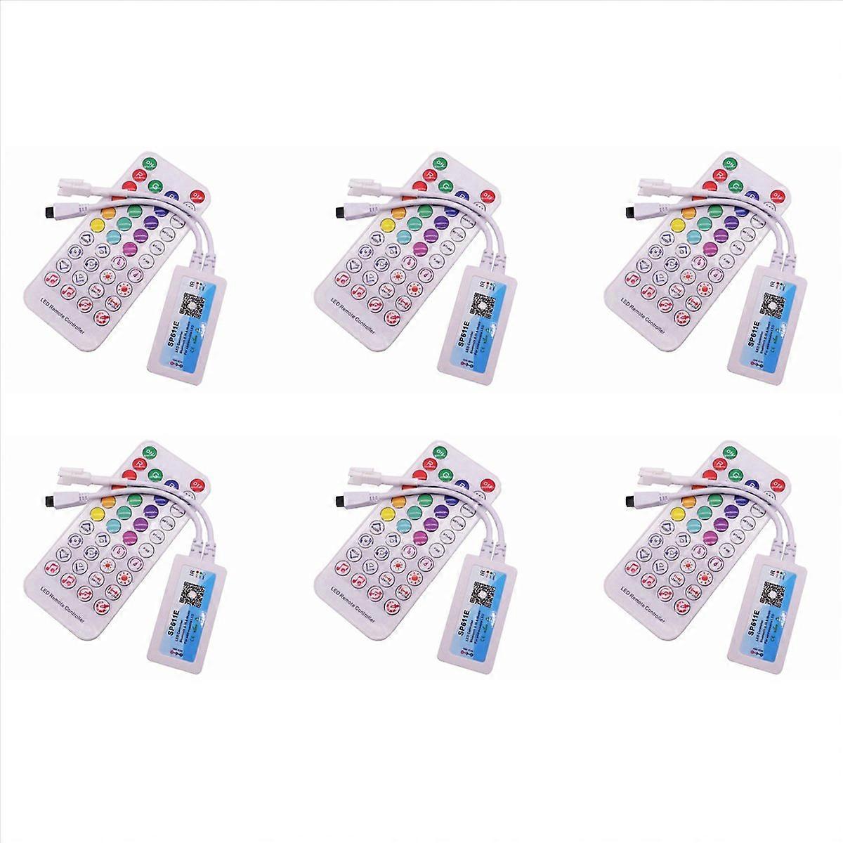 RGB Music Bluetooth Controller for WS2812B SK6812 LED RGB Tape Strip