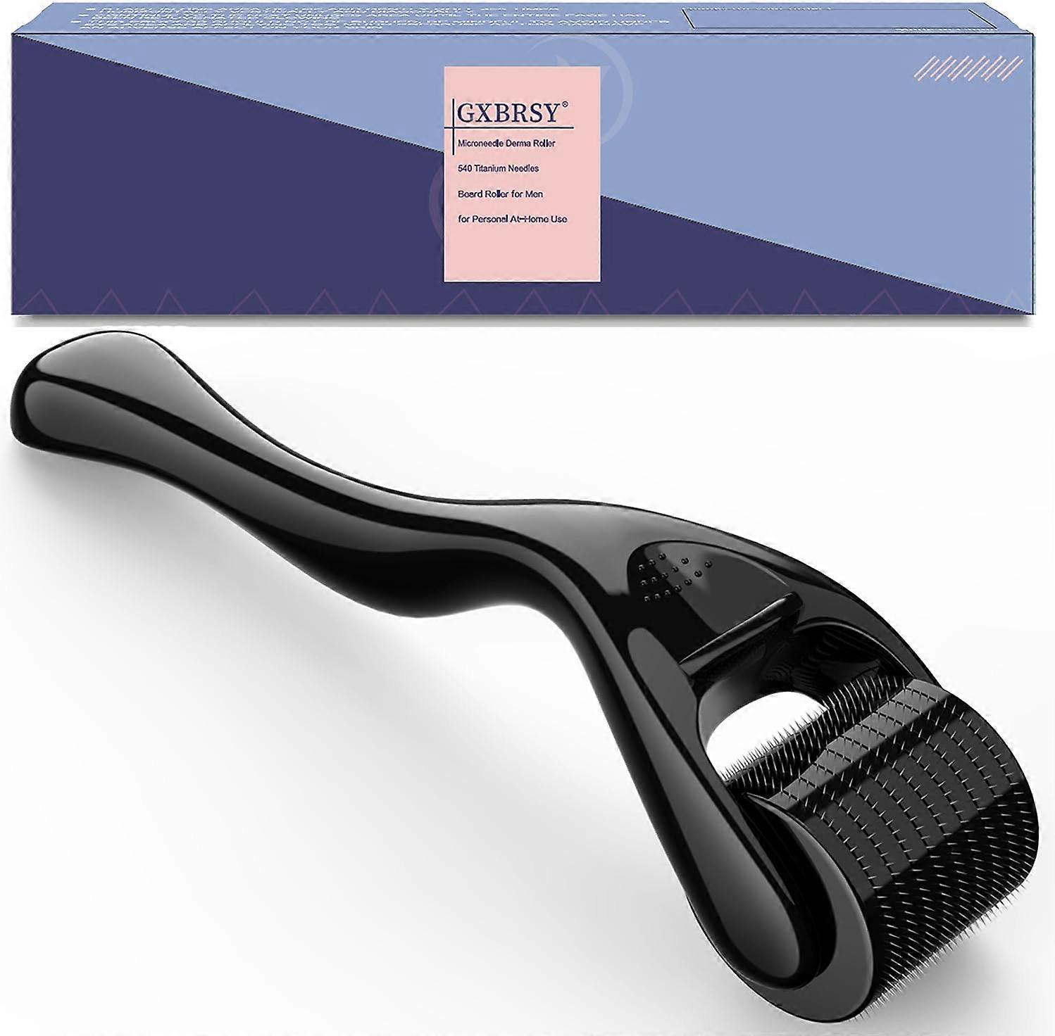 Derma Roller for Face and Beard 0.25mm Titanium Microneedle Skin Care Tool Improves Texture