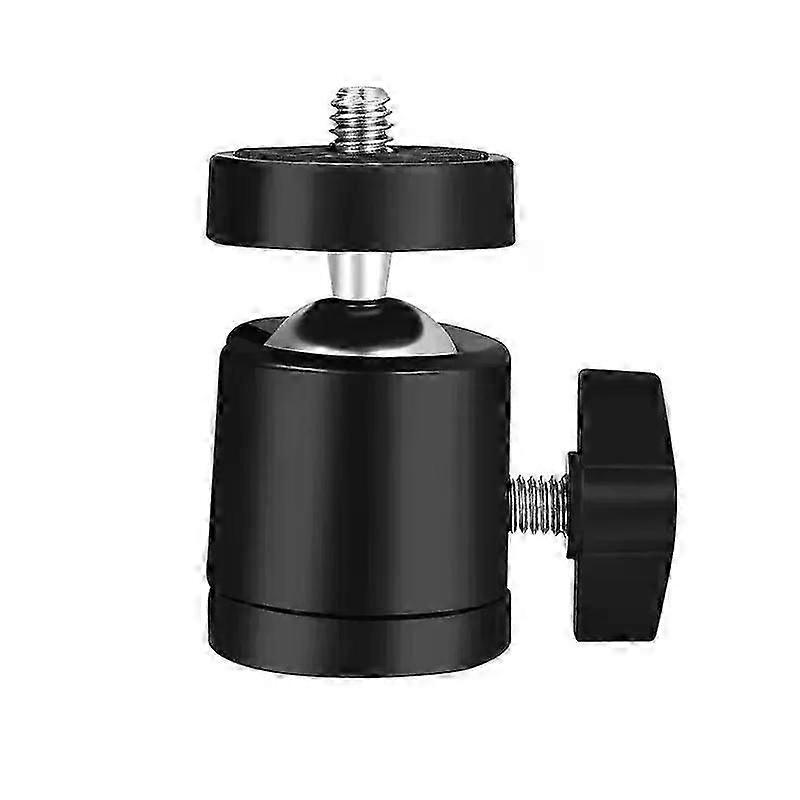 1pc Cloud Platform Mini Swivel Ball Head Screw Tripod Mount For DSLR Cameras And Various Devices Aluminium Alloy Tripod Mount