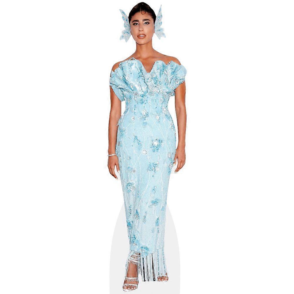 Laila Abdallah (Blue) Cardboard Cutout (lifesize OR mini size). Standee. Stand Up.