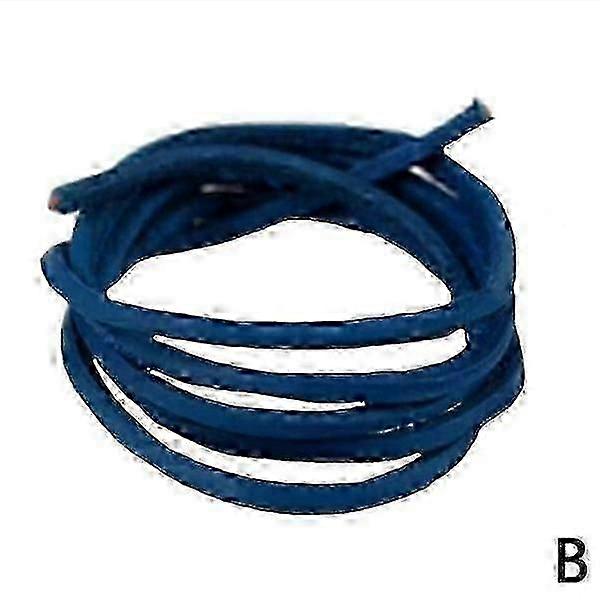 Long 120 cm leather shoelaces