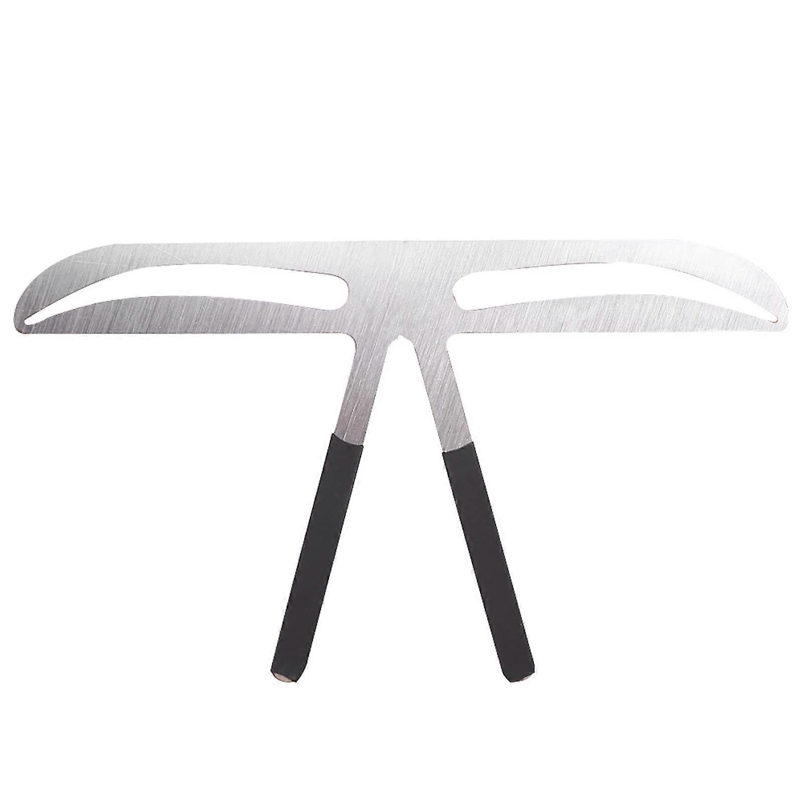 Adjustable Eyebrow Stencil Kit with Ruler for Precise Symmetry and Reusable Shape Templates