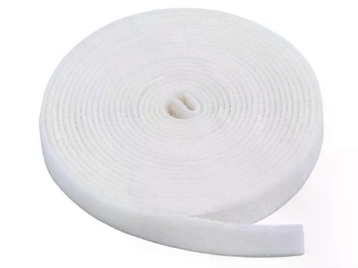 12mm x 5M Cable Tie Wrap Double Sided Hook And Loop Strap Roll Tape Wire Tie Band Wrap for Cord Management Home Office Organizer