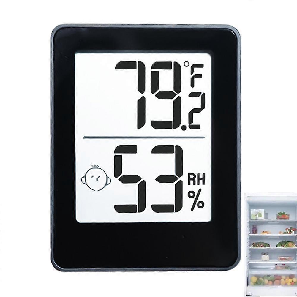 Digital Refrigerator Thermometers LCD Display Refrigerator Temperature Monitor Refrigerator Freezer Thermometers Small Wireless