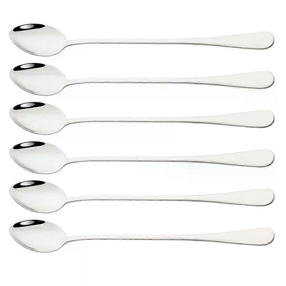 6Pcs Coffee Spoon Ice Cream Dessert
