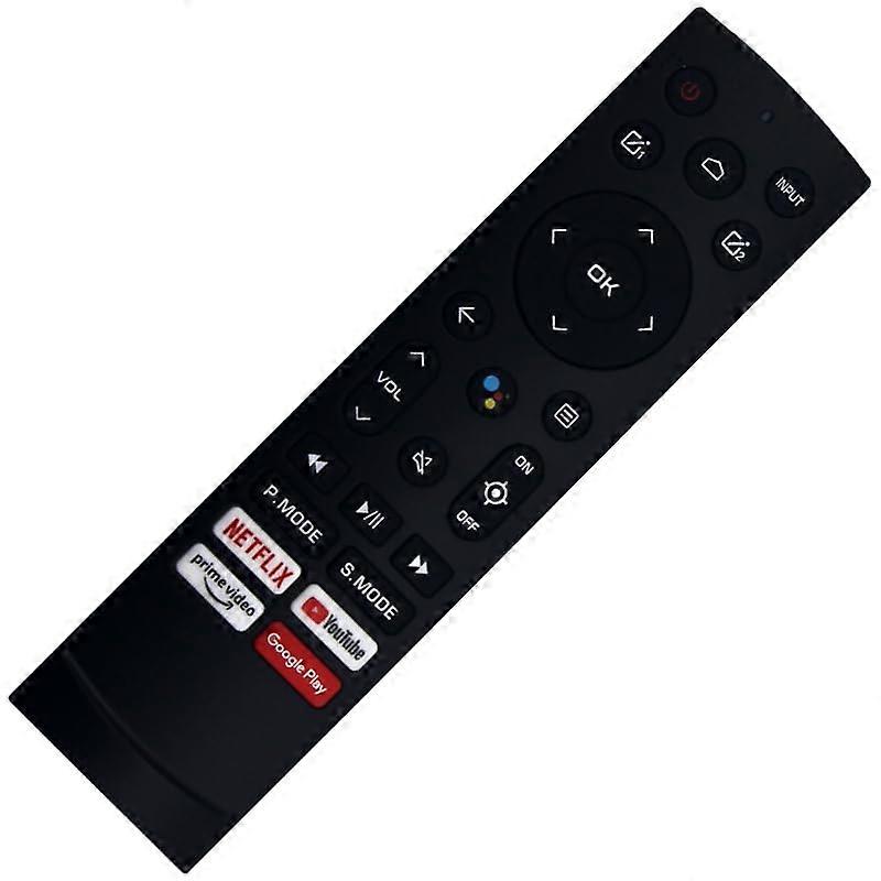 Smart TV Remote Control ERF3P90G Replacement Universal Design Easy TV Control Battery Powered