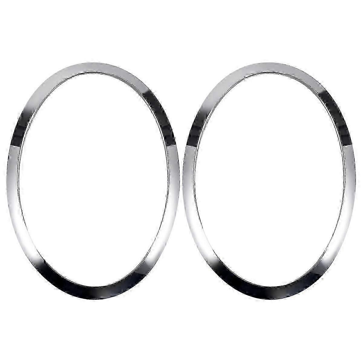 Chrome Front Headlight Pair for MINI Cooper F55, Left and Right Side Replacement