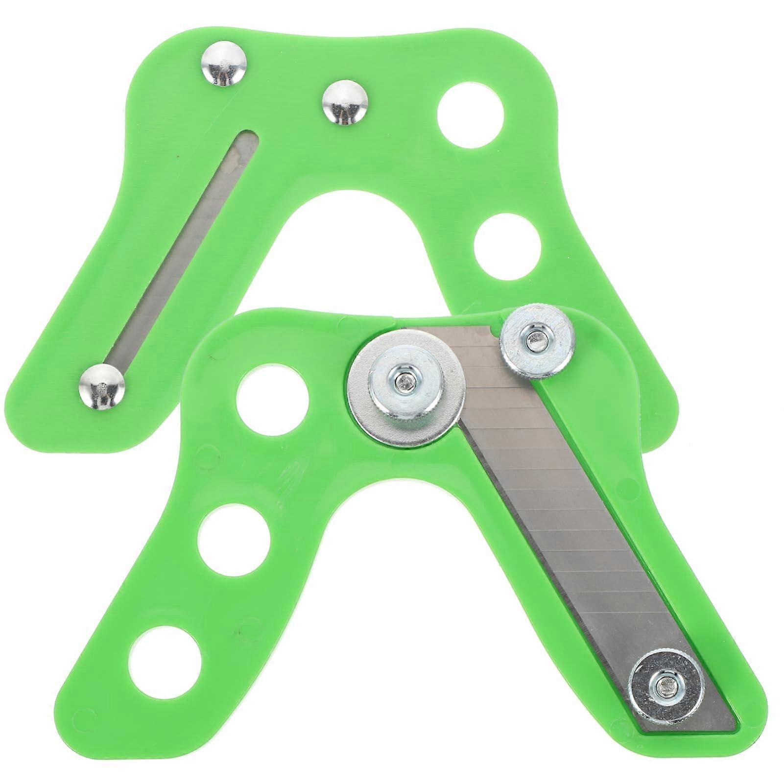 2pcs Hand Planer for Woodworking Chamfering with Precision Edge Smoothing and Ergonomic Grip 15x10CM