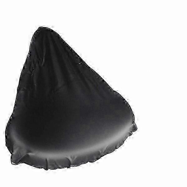Waterproof saddle cover for bicycle black