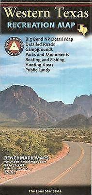 Texas West Recreation Map