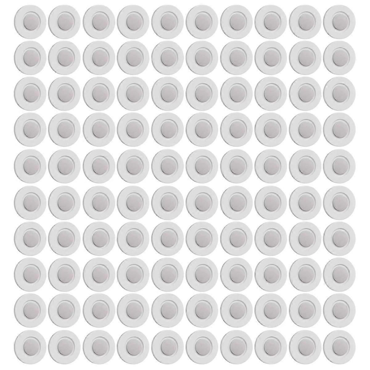 100PCS Magnetic Remote Control Holder Wall Mount Adhesive