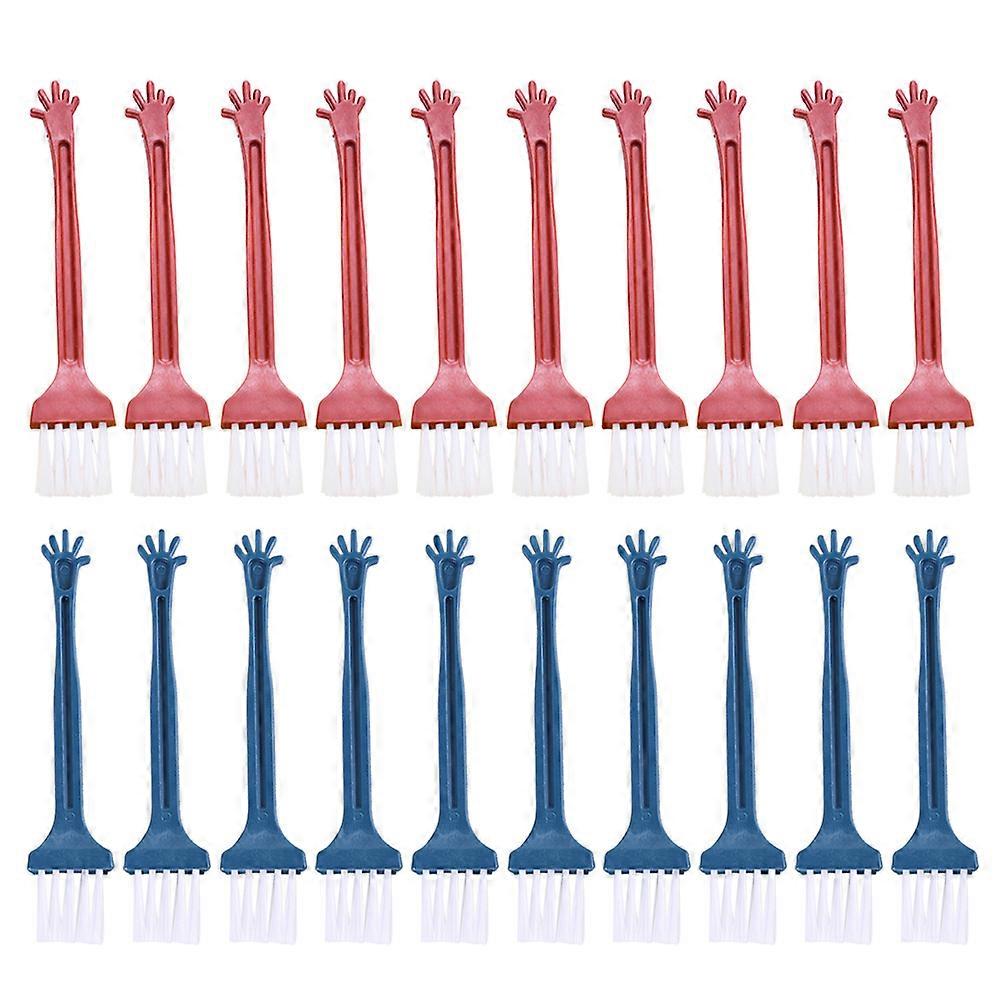 Keyboard Brush Five-Finger Mini Cleaning Tool for Computer Dust 40Pcs