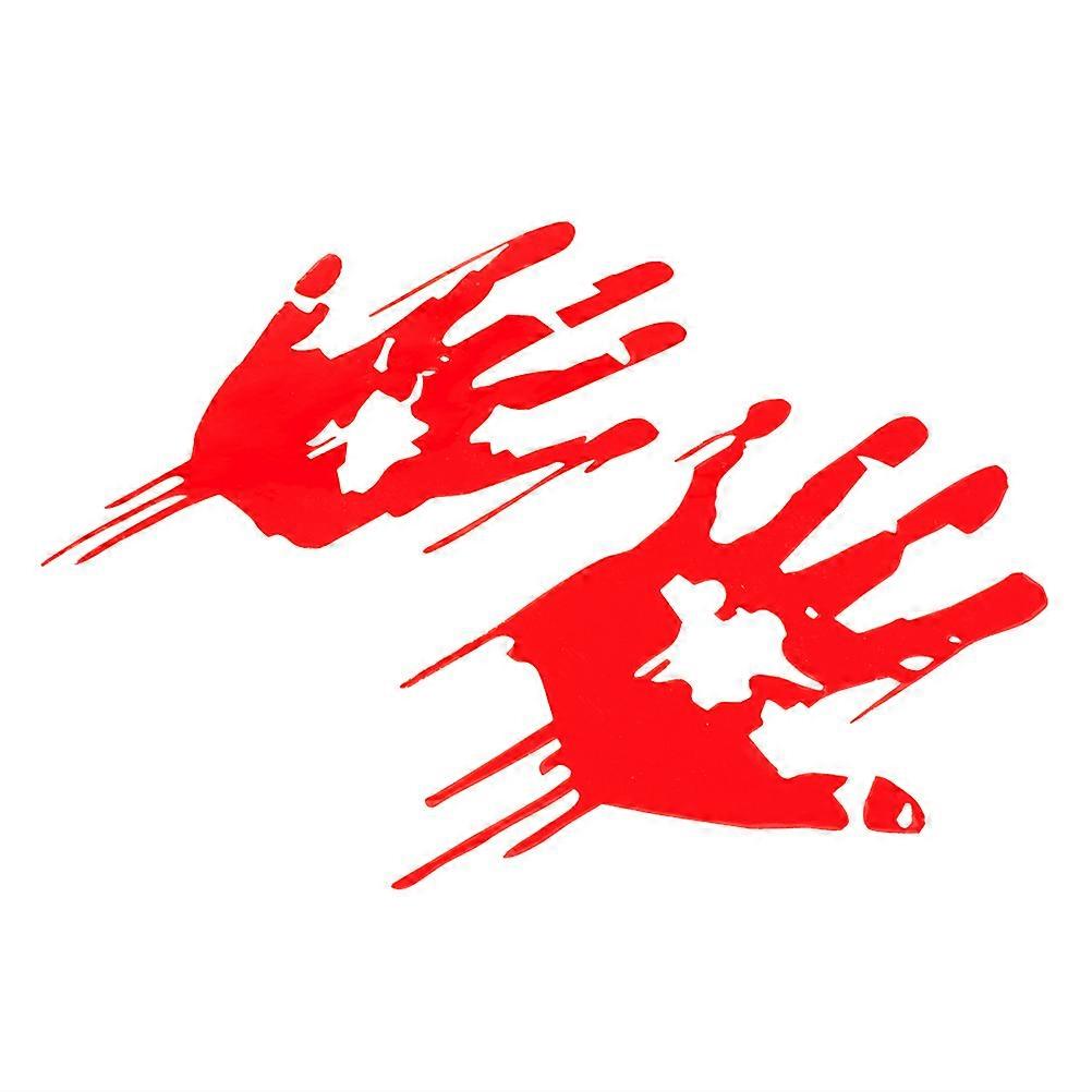 Autocollant décoratif rouge en vinyle pour voiture