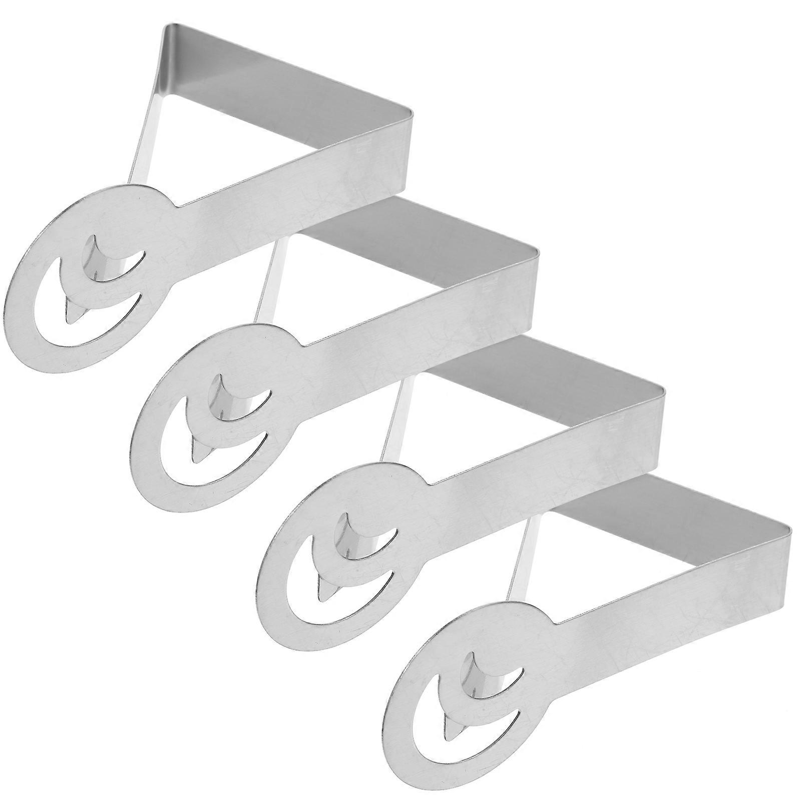 Tablecloth Clip Stainless Steel for Table Use 4Pcs Strong Fixator