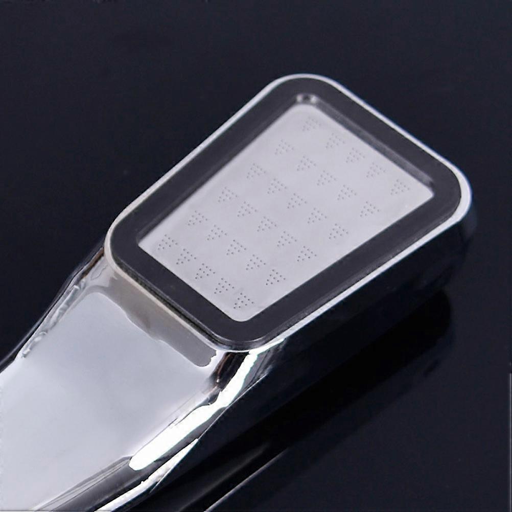Silver Boosting Shower Head for High Pressure Shower Set