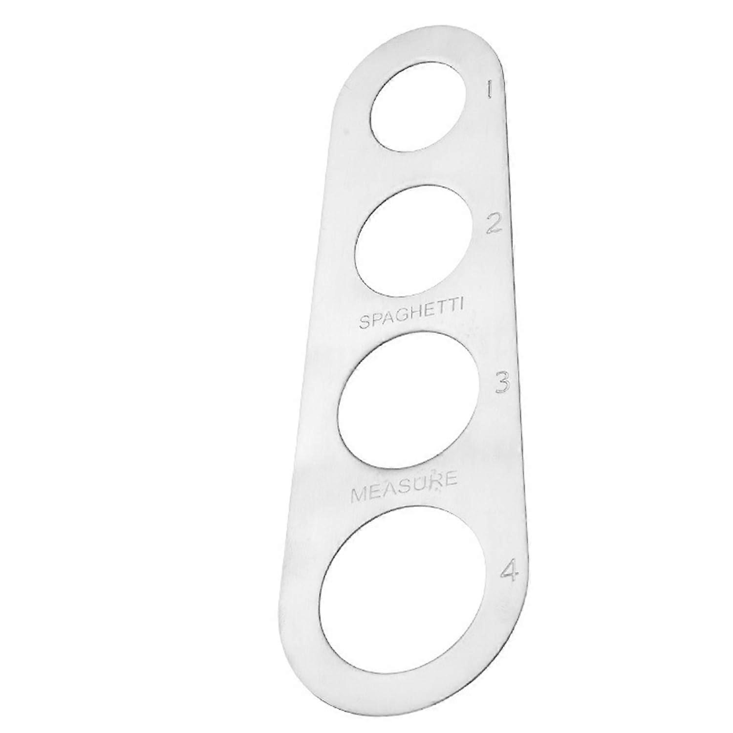Stainless Steel Pasta Measuring Tool with Four Serving Options for  Spaghetti Portion Control