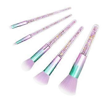 Kosmetikpinsel-Set, Puderpinsel-Set für Make-up, 5-teilig