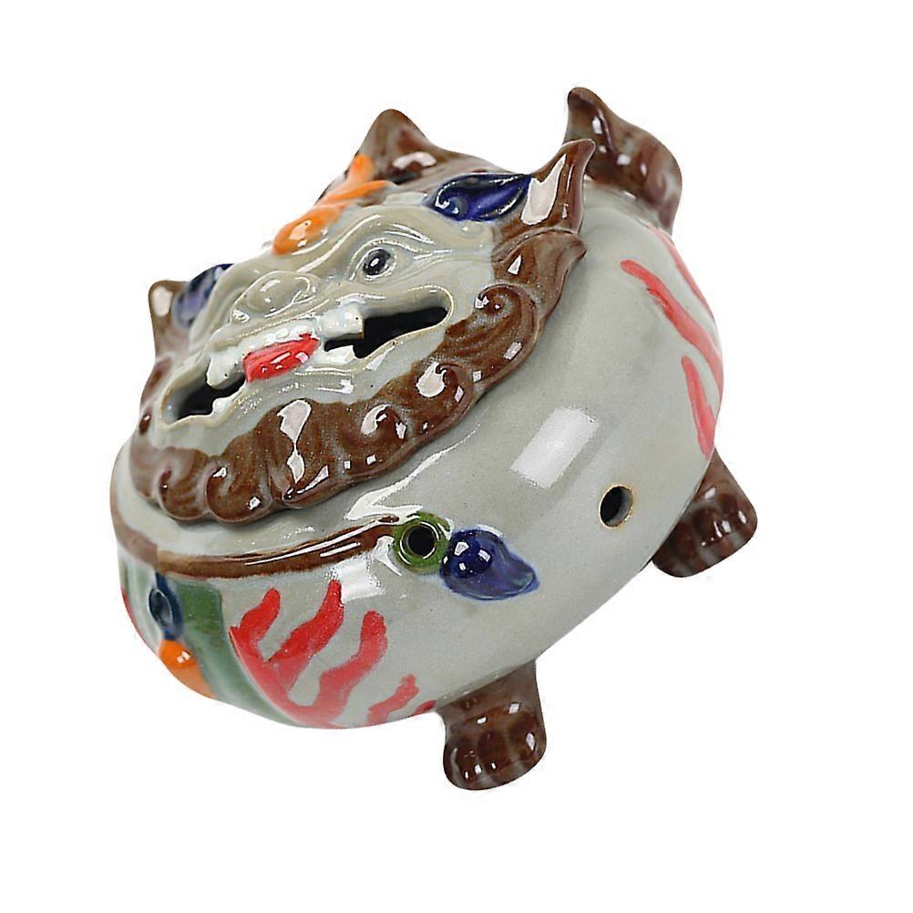 Desktop Censer Adorn Ceramic Ancient for Home Use 2Pcs