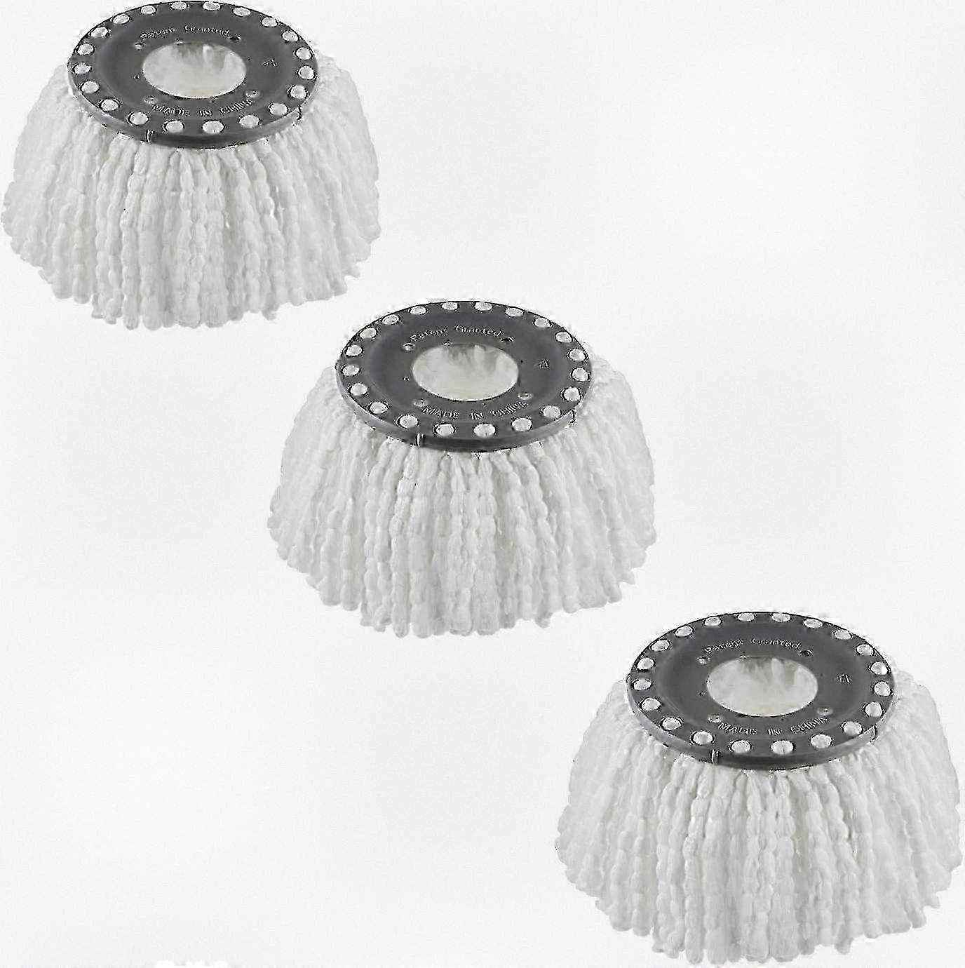 3 High-Quality Replacement Mop Pads for 360 Degree Rotating Spin Mop 25-26