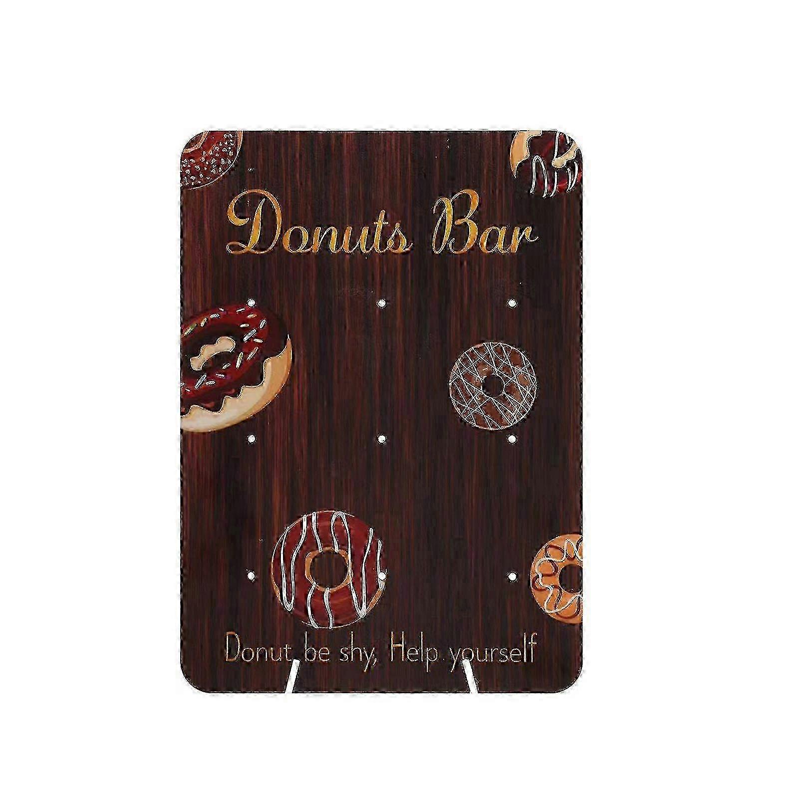 2025 Colorful Donuts Party Stand