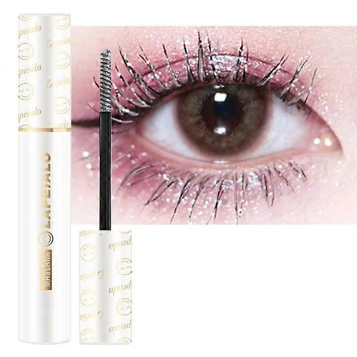 Colored Mascara Set Waterproof Long Lasting Curl AntiSmudge MultiColor Silver Sequins