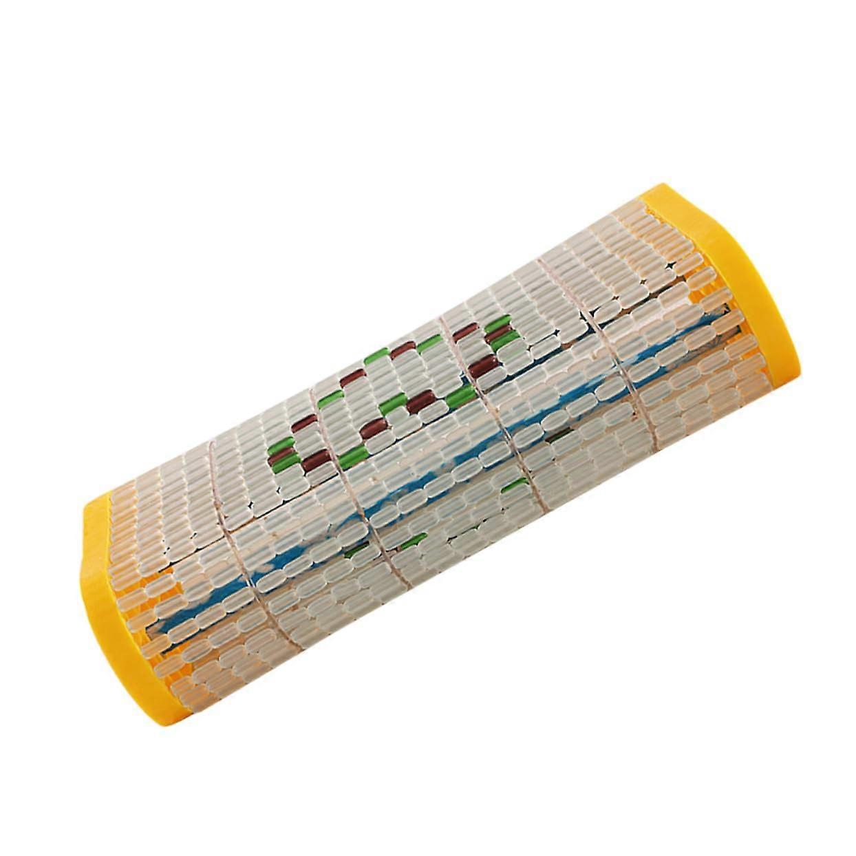 Ergonomic Bath Pillow for Neck Support with Breathable Hollow Ceramic Design for Spa and Bathtub