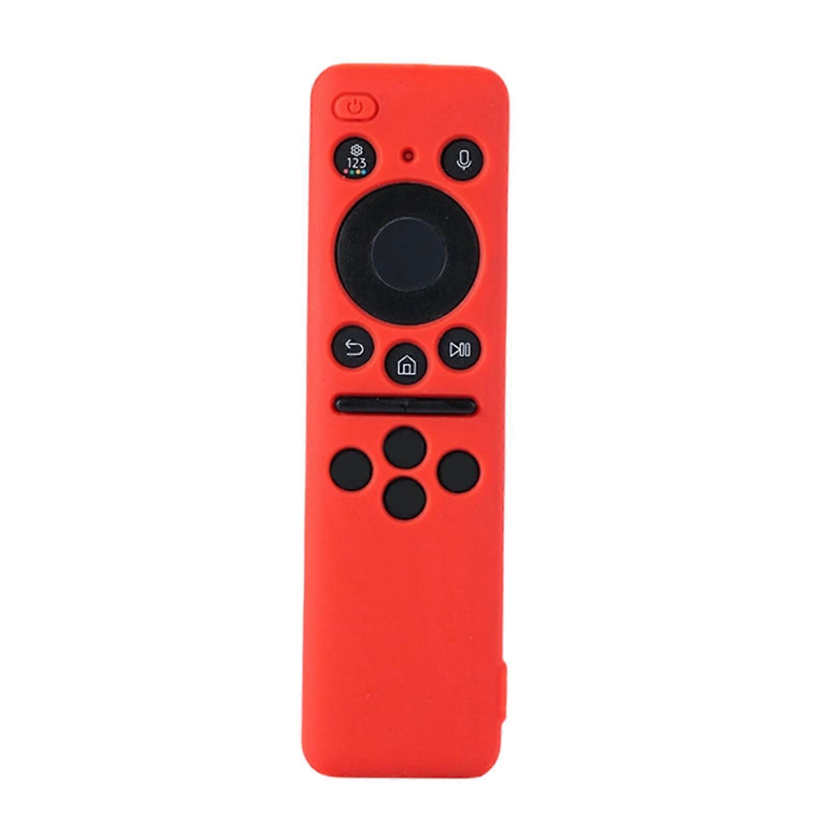 Multiple Color Silicone Protective Sleeve for BN591432A Remote Controls Ensures Button Accessibility and Solar Function  red