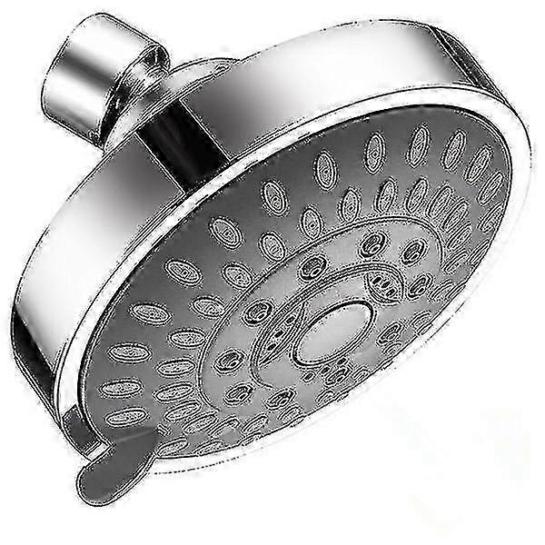 Banheiro de spray de cabeça de chuveiro ajustável de alta pressão de 4 polegadas de 5 polegadas