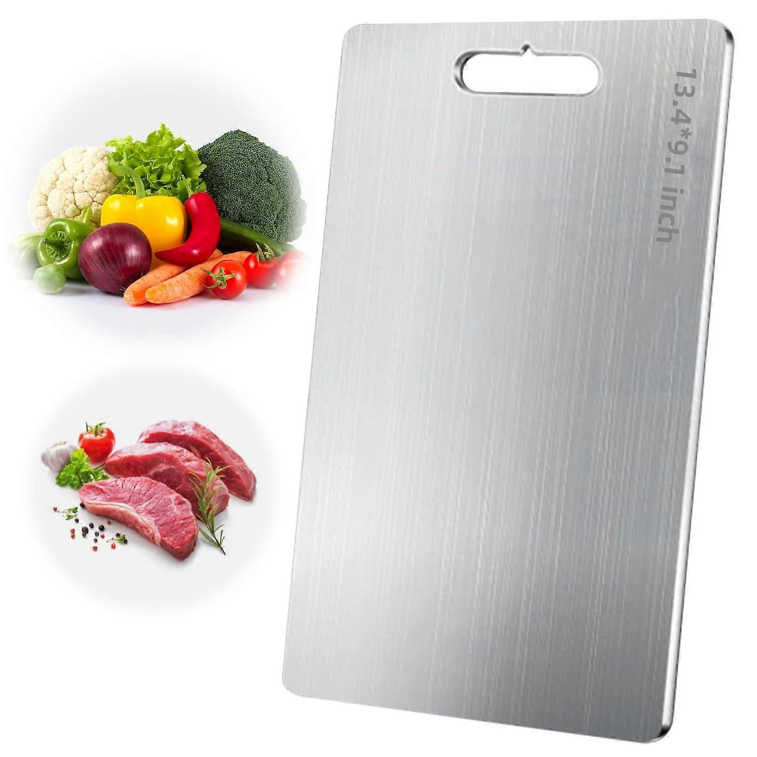 Titanium Cutting Board Extra Large for Kitchen Meat and Vegetables, Nonporous CutResistant Surface