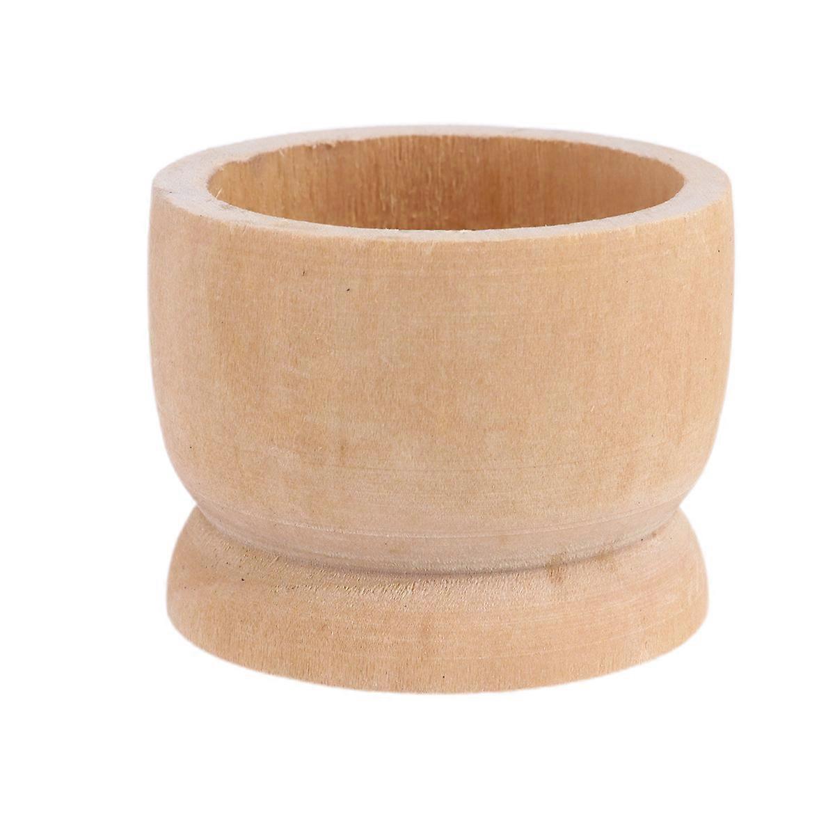 Wooden Egg Cup Kitchen Tools Egg Tray for Kitchen Use 12Pcs Beige Holders