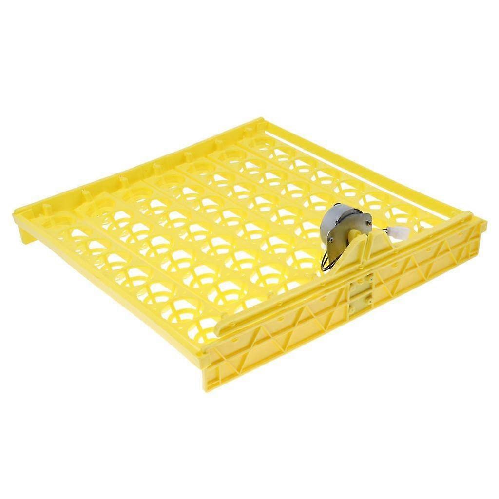 110V Automatic Egg Turner Tray for Incubator, 56 Egg Capacity with Even Heat Circulation