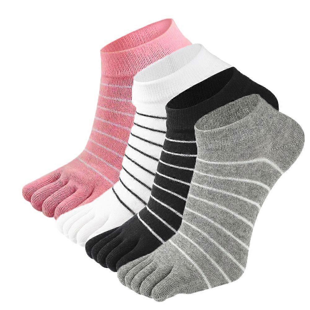 Women's Five Finger Cotton Socks for Running